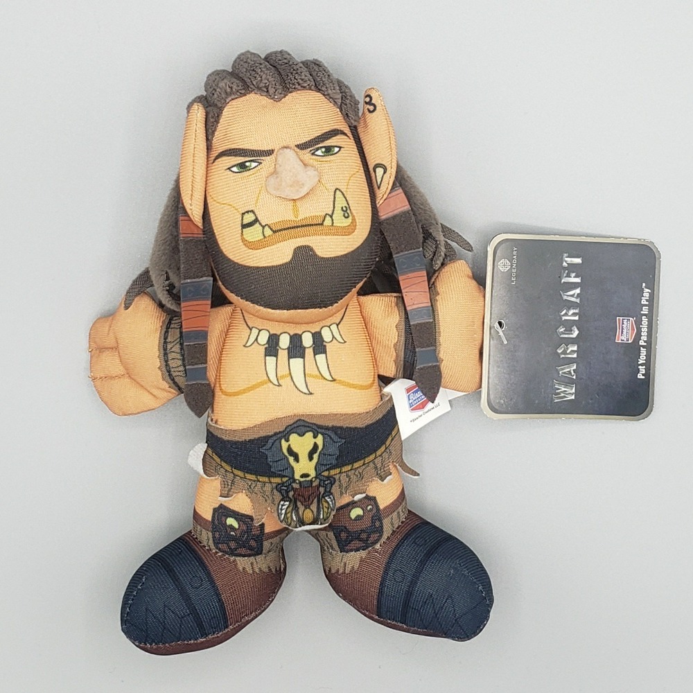 World of‎ Warcraft. Durotan 7" Plush Toy With Tags. 2016